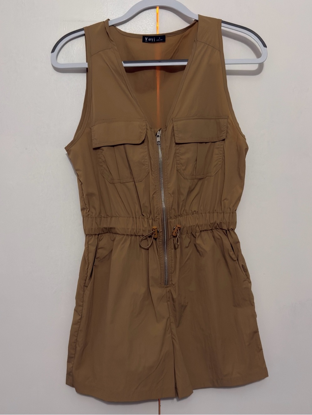 NWOT Very J Romper in Mocha